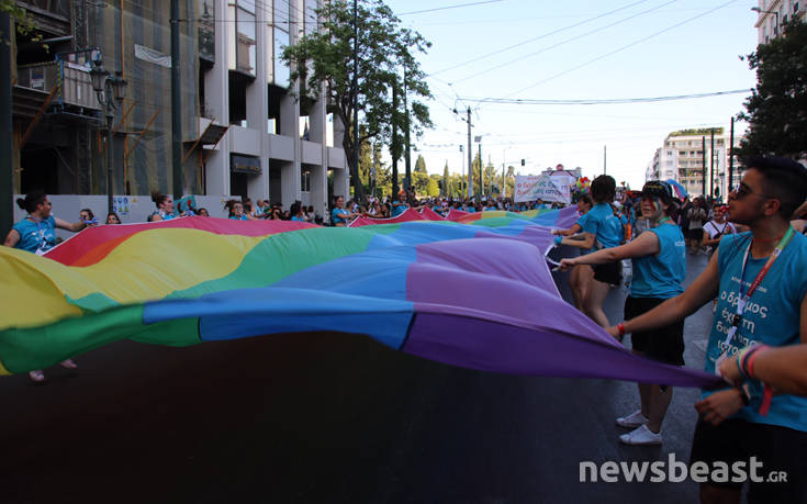 Ξεκίνησε η παρέλαση του Athens Pride 2019