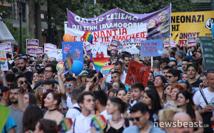 Athens Pride 2019: Βίντεο και φωτογραφίες από την παρέλαση στην Αθήνα