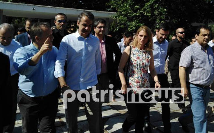 Κυριάκος Μητσοτάκης: Φωτογραφίες από την περιοδεία στην Ηλεία
