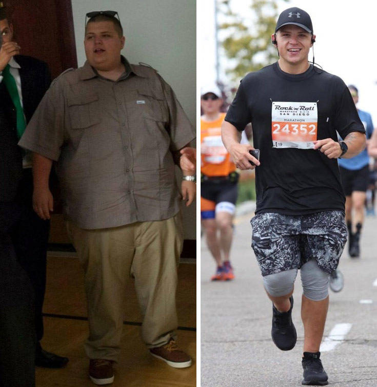 Εντυπωσιακές μεταμορφώσεις ανθρώπων που έχασαν πολλά κιλά