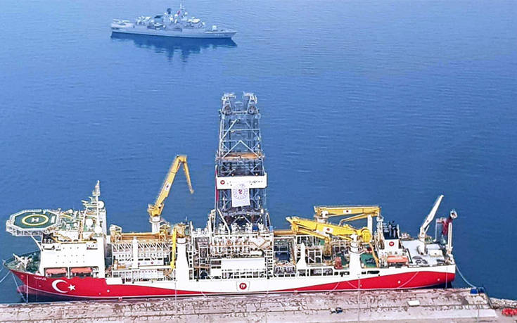 Πολεμικό πλοίο συνοδεύει το τουρκικό «Γιαβούζ» στην κυπριακή ΑΟΖ