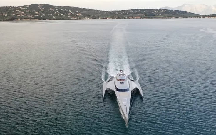 Σε ποια παραλία εμφανίστηκε το ωραιότερο Super Yacht στον κόσμο