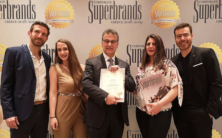 H One Team βραβεύτηκε για δεύτερη συνεχόμενη φορά Superbrand