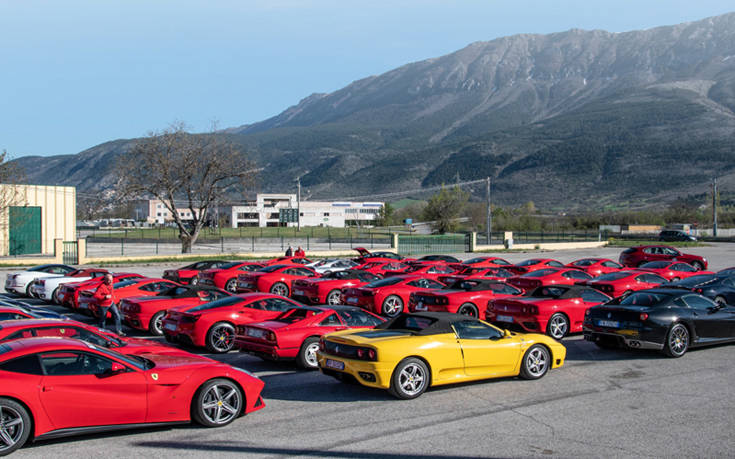 Εντυπωσιακά αυτοκίνητα της Ferrari θα κατακλύσουν πόλεις της Ελλάδας