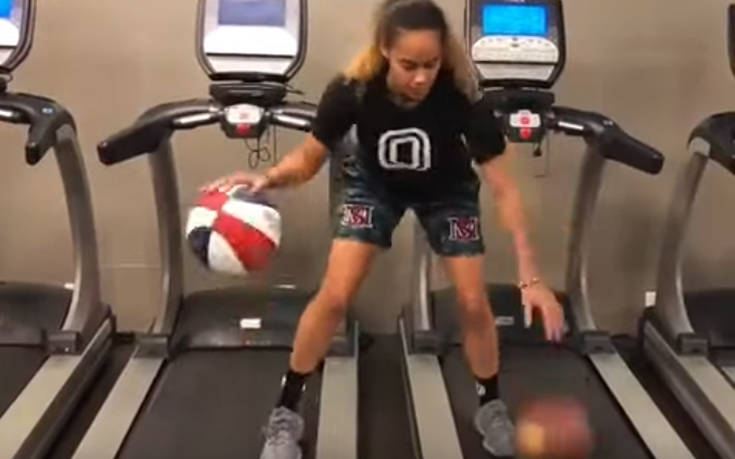 Τέτοια ντρίμπλα από γυναίκα δε βλέπεις συχνά