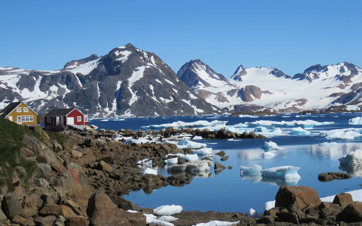 Η φωτογραφία που αποδεικνύει ότι οι πάγοι στη Γροιλανδία λιώνουν