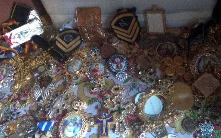 Άγιο Όρος: Δείτε τα τάματα που έκλεψε 56χρονος από την «Παναγία Πορταΐτισσα»