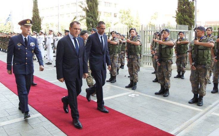 Επίσημη επίσκεψη του υπ. Εθνικής Άμυνας Νίκου Παναγιωτόπουλου στην Κύπρο