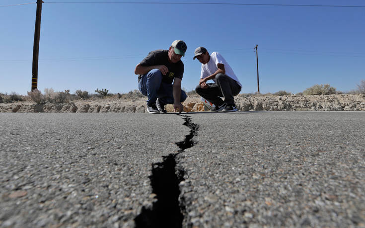 Μετά τα 7,1 Ρίχτερ στην Καλιφόρνια έγιναν 4.700 μετασεισμοί