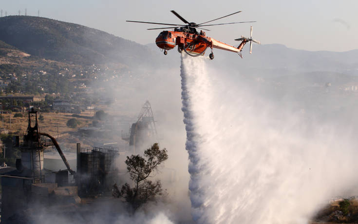 Συναγερμός στην Πυροσβεστική: Μεγάλη φωτιά στην Εύβοια