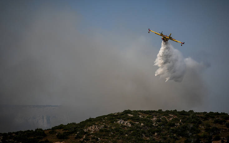 Φωτιά στην Ανατολική Μάνη, «στο πόδι» η Πυροσβεστική