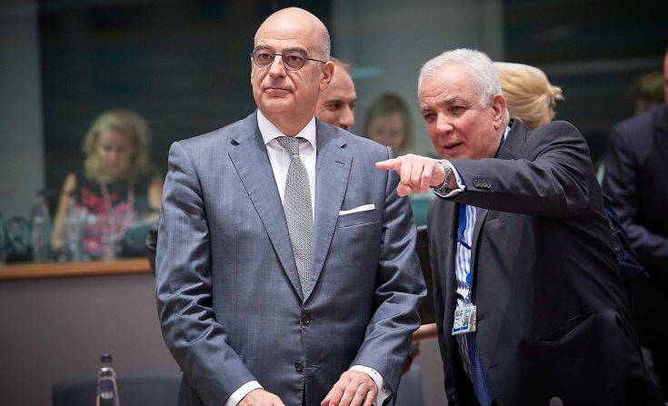 Δένδιας για τουρκικές γεωτρήσεις: Ικανοποίηση για την «ομόφωνη τοποθέτηση» των υπουργών Εξωτερικών