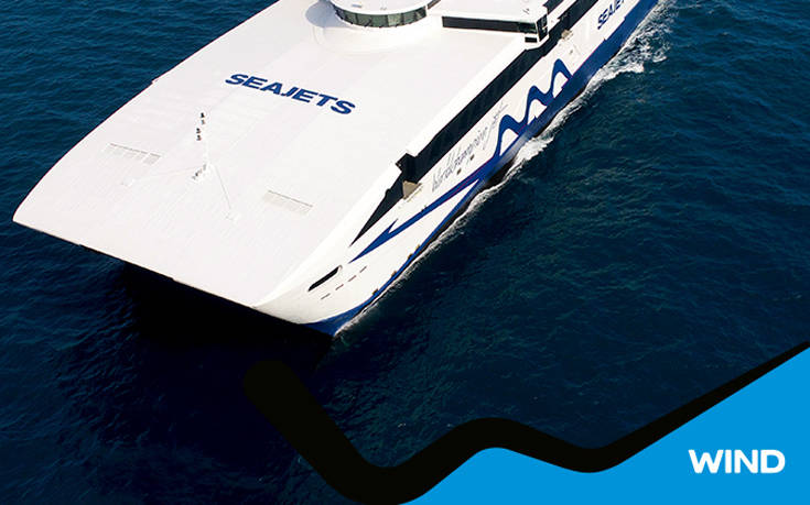 WIND και Seajets επεκτείνουν τη συνεργασία τους