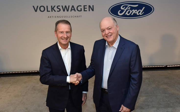 Δίνουν τα χέρια Ford και Volkswagen