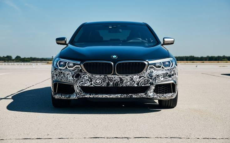 Η BMW αποκαλύπτει το όχημα δοκιμών της
