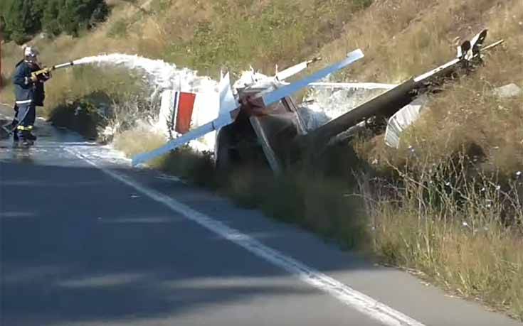 «Ο πιλότος έφερε τραύματα στο κεφάλι, κάναμε ράμματα»