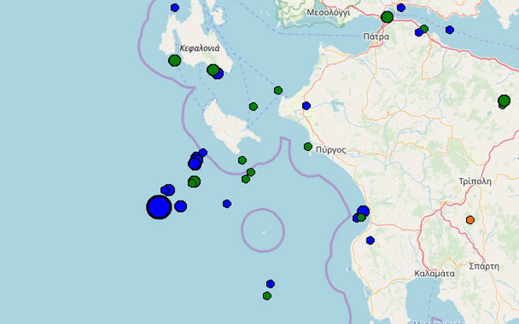 Σεισμός στη Ζάκυνθο