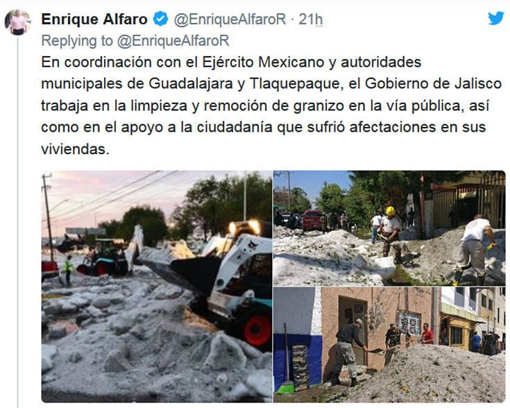 Πρωτοφανής χαλαζόπτωση, δρόμοι θάφτηκαν σε πάγο ύψους 1,5 μέτρου 2 Πρωτοφανής χαλαζόπτωση, δρόμοι θάφτηκαν σε πάγο ύψους 1,5 μέτρου 2