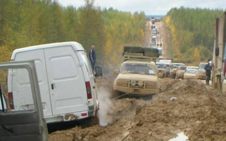 Δρόμοι στη Ρωσία που δε θες να βρεθείς με το αυτοκίνητό σου