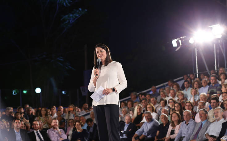 Εθνικές εκλογές 2019: Άρωμα νίκης στην κεντρική προεκλογική εκδήλωση της Νίκης Κεραμέως