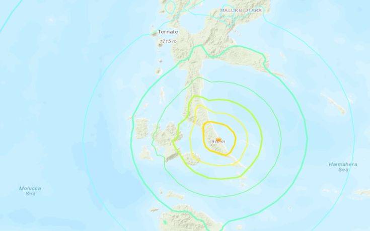 Ισχυρός σεισμός στην Ινδονησία