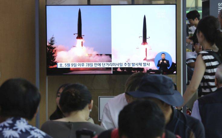 Νέα εκτόξευση δύο βαλλιστικών πυραύλων «αγνώστου τύπου» από τη Β. Κορέα