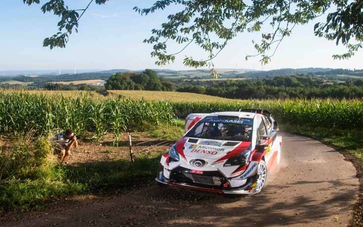 WRC: Φουλ της Toyota στο βάθρο του Ράλι Γερμανίας 2019