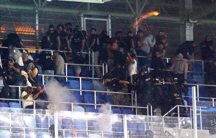 Καταγγελία στην UEFA για χρήση πλαστικών σφαιρών από την αστυνομία θα κάνει ο ΠΑΟΚ