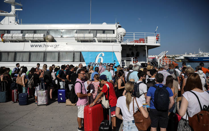 Σε εξέλιξη η έξοδος των εκδρομέων του Αυγούστου