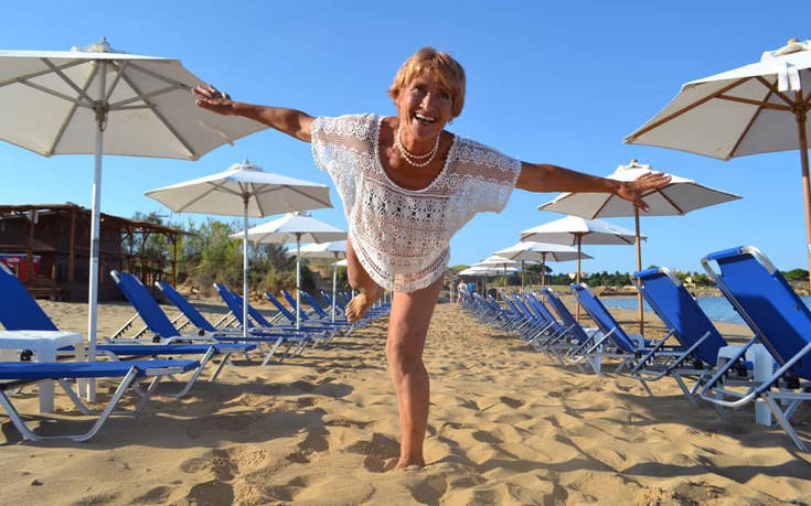 Μία 81χρονη από την Κεφαλονιά «δαμάζει« τις θάλασσες και πάει για ρεκόρ Γκίνες