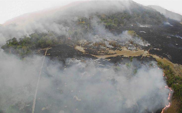 Πυρκαγιές στον Αμαζόνιο: Τα μέτωπα της φωτιάς συνεχίζουν να αυξάνονται