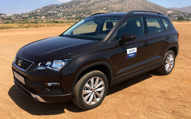 Οδηγούμε το Seat Ateca 1.6 TDi, 116hp, DSG