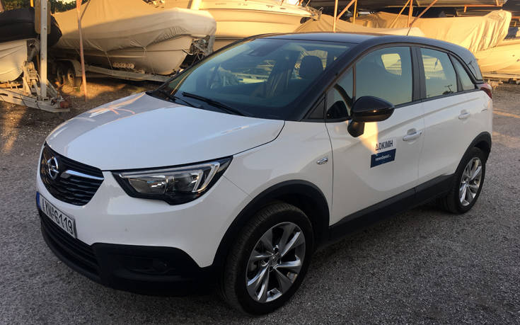 Οδηγούμε το Opel Crossland X 1.2T 110 PS ΑΤ6