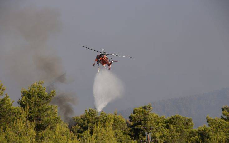 Σε εξέλιξη φωτιά στην Κέρκυρα