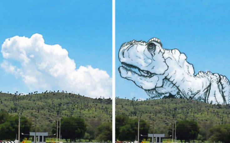 Πώς μοιάζουν τα σύννεφα αν έχεις φαντασία