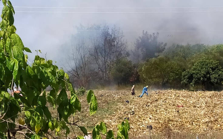 Φωτιά στην Κέρκυρα: Εκκενώνονται δυο χωριά