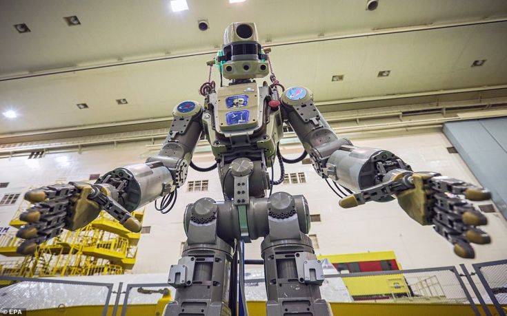 Fedor, το ανθρωποειδές ρομπότ που ετοιμάζεται για τον Διεθνή Διαστημικό Σταθμό