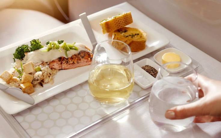 Το πιο πολυτελές γεύμα σε αεροπλάνο σερβίρεται από την Air New Zealand