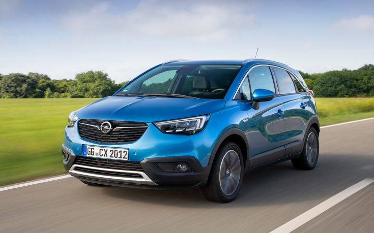 To Opel Crossland X με αυτόματο κιβώτιο 6 σχέσεων