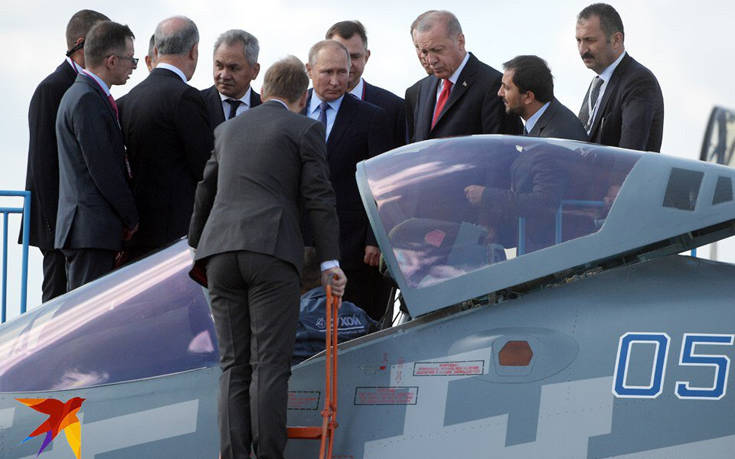 Με το «αόρατο» μαχητικό της Sukhoi&#8230; γνωρίστηκε ο Ερντογάν στη Ρωσία