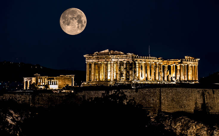 Τι να κάνετε ανήμερα της Πανσελήνου του Αυγούστου στην Αθήνα
