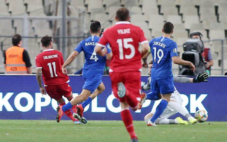 Ισοπαλία της Ελλάδας με το Λιχτενστάιν με 1-1