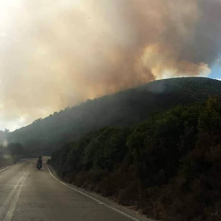 Φωτιά στη Ζάκυνθο: Οι πρώτες εικόνες, ενισχύονται οι δυνάμεις της πυροσβεστικής