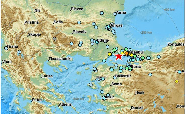 Ισχυρός σεισμός τώρα στην Τουρκία