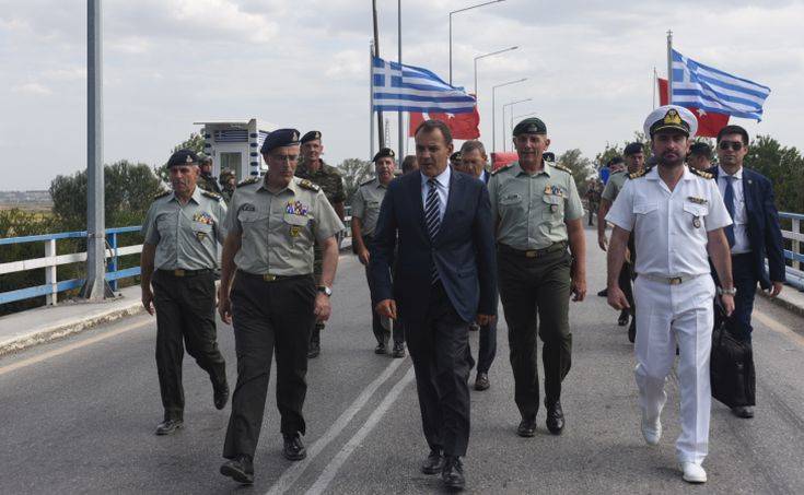 Μήνυμα Παναγιωτόπουλου από τα σύνορα: Η Ελλάδα είναι έτοιμη ανά πάσα ώρα και στιγμή