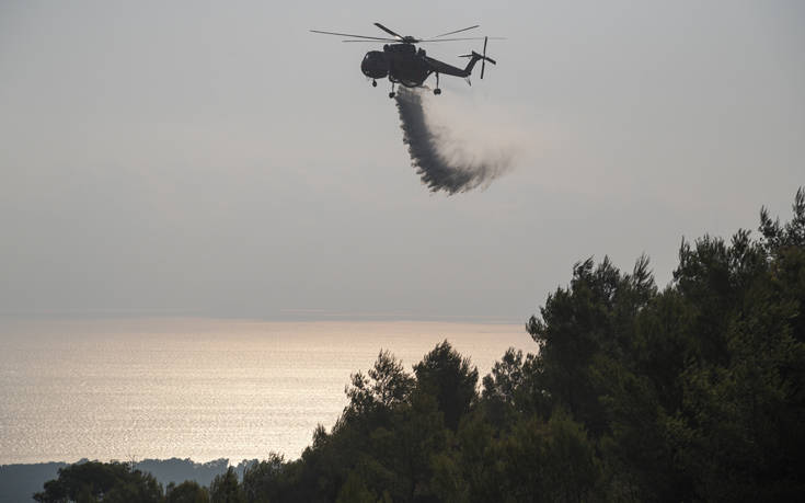 Σαράντα επτά πυρκαγιές εκδηλώθηκαν το τελευταίο 24ωρο σε όλη την Ελλάδα