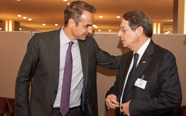 Σε διαρκή συντονισμό για το Κυπριακό συμφώνησαν Μητσοτάκης-Αναστασιάδης