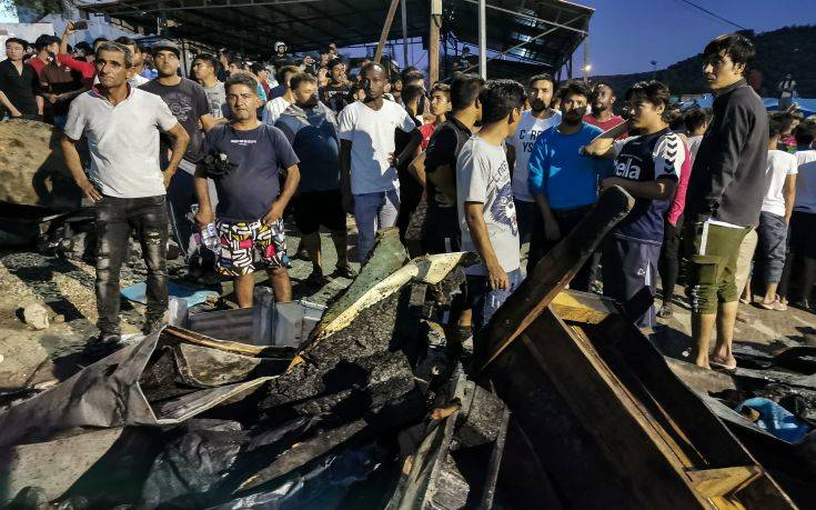 Υπουργείο Υγείας για Μόρια: Κανένας τραυματίας δεν διατρέχει κίνδυνο