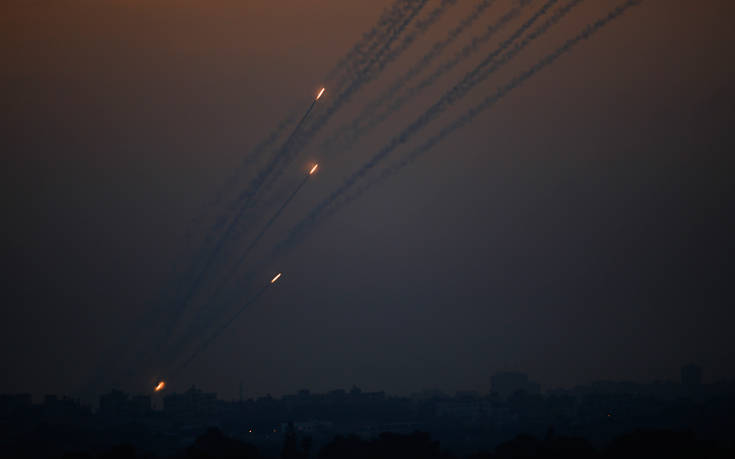 Τρεις ρουκέτες εκτοξεύτηκαν από τη Λωρίδα της Γάζας προς το Ισραήλ