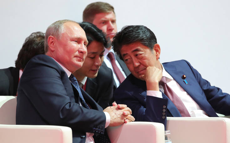 Ο Πούτιν απέρριψε πρόταση του Άμπε για υπογραφή συνθήκης ειρήνης μεταξύ Ρωσίας και Ιαπωνίας